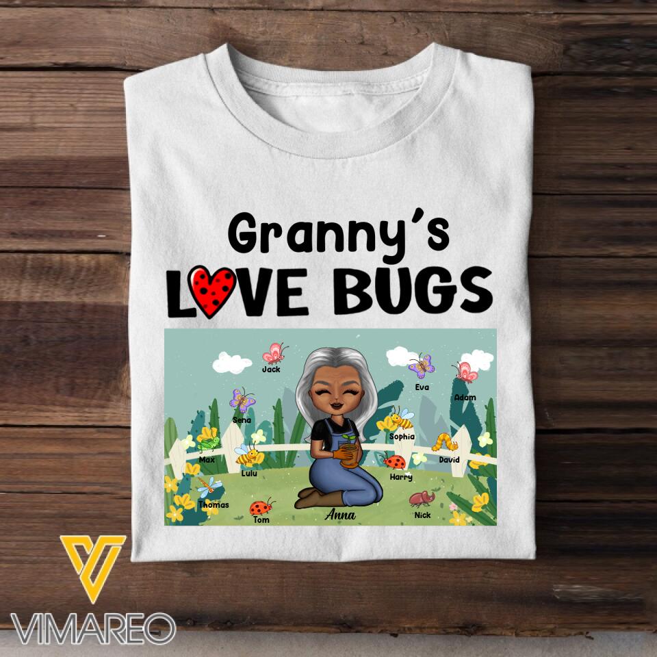 Personalized Love Bugs Tshirt Printed 22JAN-LN13