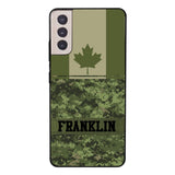 Personalized Canadian Camo Phone Case Printed 22MAR-DT07