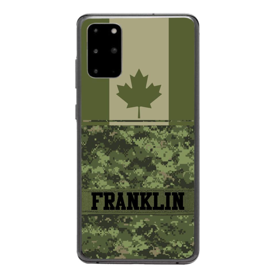 Personalized Canadian Camo Phone Case Printed 22MAR-DT07