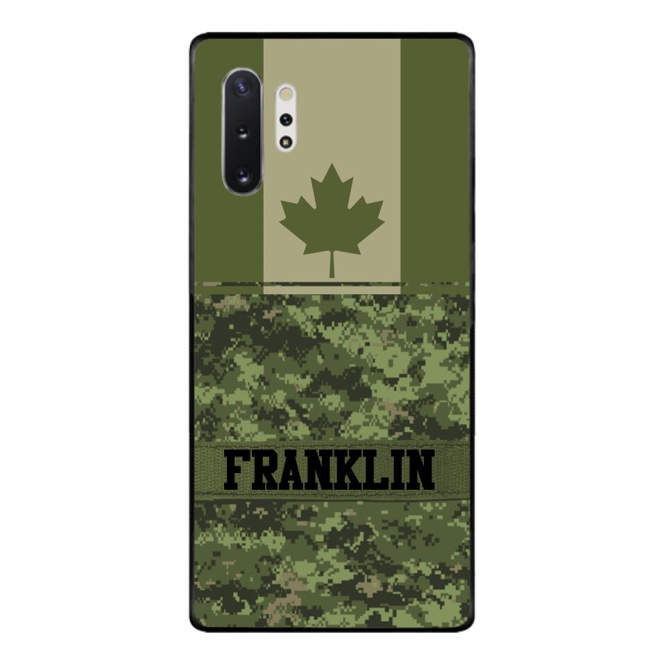 Personalized Canadian Camo Phone Case Printed 22MAR-DT07