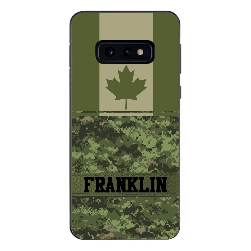 Personalized Canadian Camo Phone Case Printed 22MAR-DT07