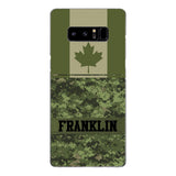 Personalized Canadian Camo Phone Case Printed 22MAR-DT07