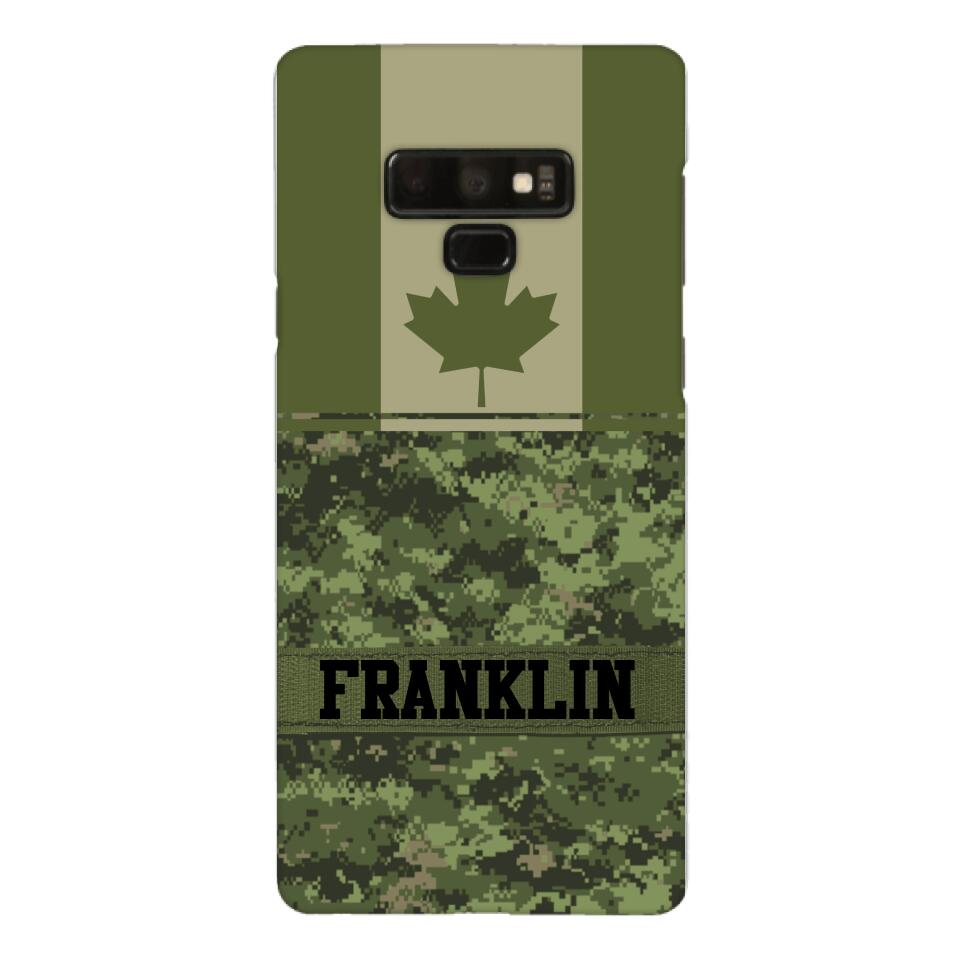 Personalized Canadian Camo Phone Case Printed 22MAR-DT07