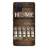 PERSONALIZED HOME MEMBER NAME PHONECASE VHVQ0703