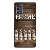 PERSONALIZED HOME MEMBER NAME PHONECASE VHVQ0703