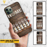 PERSONALIZED HOME MEMBER NAME PHONECASE VHVQ0703