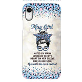PERSONALIZED MAY GIRL A MOUTH SHE CAN'T CONTROL PHONECASE QTHC1003