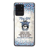 PERSONALIZED MAY GIRL A MOUTH SHE CAN'T CONTROL PHONECASE QTHC1003