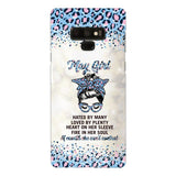 PERSONALIZED MAY GIRL A MOUTH SHE CAN'T CONTROL PHONECASE QTHC1003