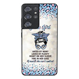 PERSONALIZED JUNE GIRL A MOUTH SHE CAN'T CONTROL PHONECASE QTHC1003
