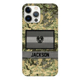 Personalized Austrian Soldier Camo Phone Case Printed 22MAR-MQ11