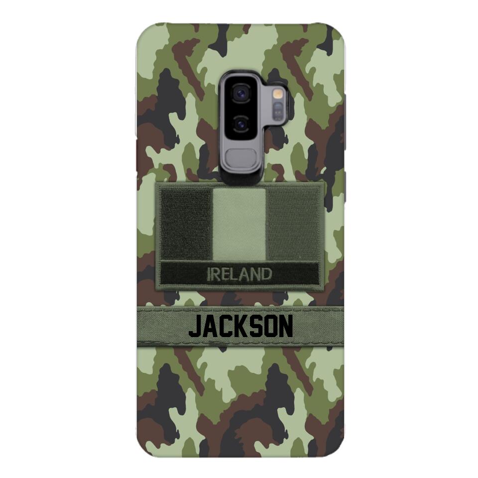 Personalized Irish Soldier Camo Phone Case Printed 22MAR-MQ11