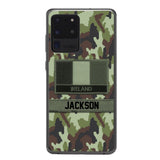 Personalized Irish Soldier Camo Phone Case Printed 22MAR-MQ11