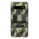 Personalized Irish Soldier Camo Phone Case Printed 22MAR-MQ11
