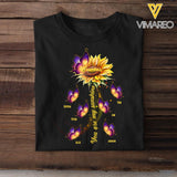 PERSONALIZED YOU ARE MY SUNSHINE GRANDMA KID NAME TSHIRT QTDT1103