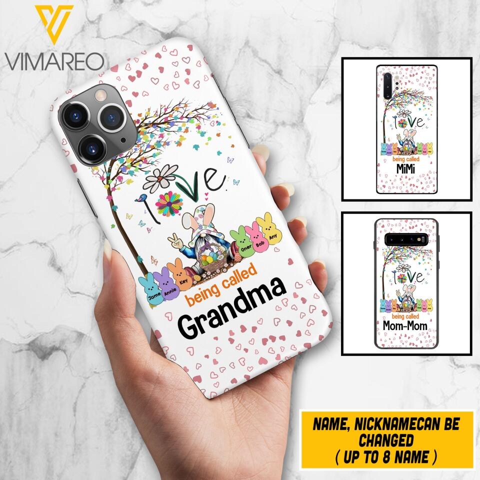 Personalized Love being callaed Grandma's nickname Phone Case Printed QTHQ1503