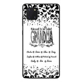 Personalized Blessed To Be Called Grandma Kid Name Phonecase DMVQ1503