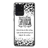 Personalized Blessed To Be Called Grandma Kid Name Phonecase DMVQ1503