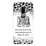 Personalized Blessed To Be Called Grandma Kid Name Phonecase DMVQ1503