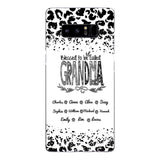 Personalized Blessed To Be Called Grandma Kid Name Phonecase DMVQ1503