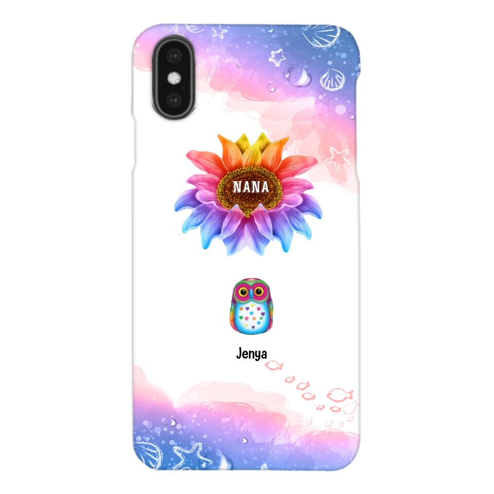 PERSONALIZED BLESSED TO BE CALLED NANA KID NAME PHONECASE V3Q