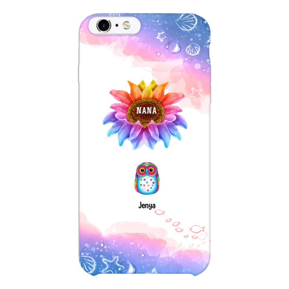 PERSONALIZED BLESSED TO BE CALLED NANA KID NAME PHONECASE V3Q