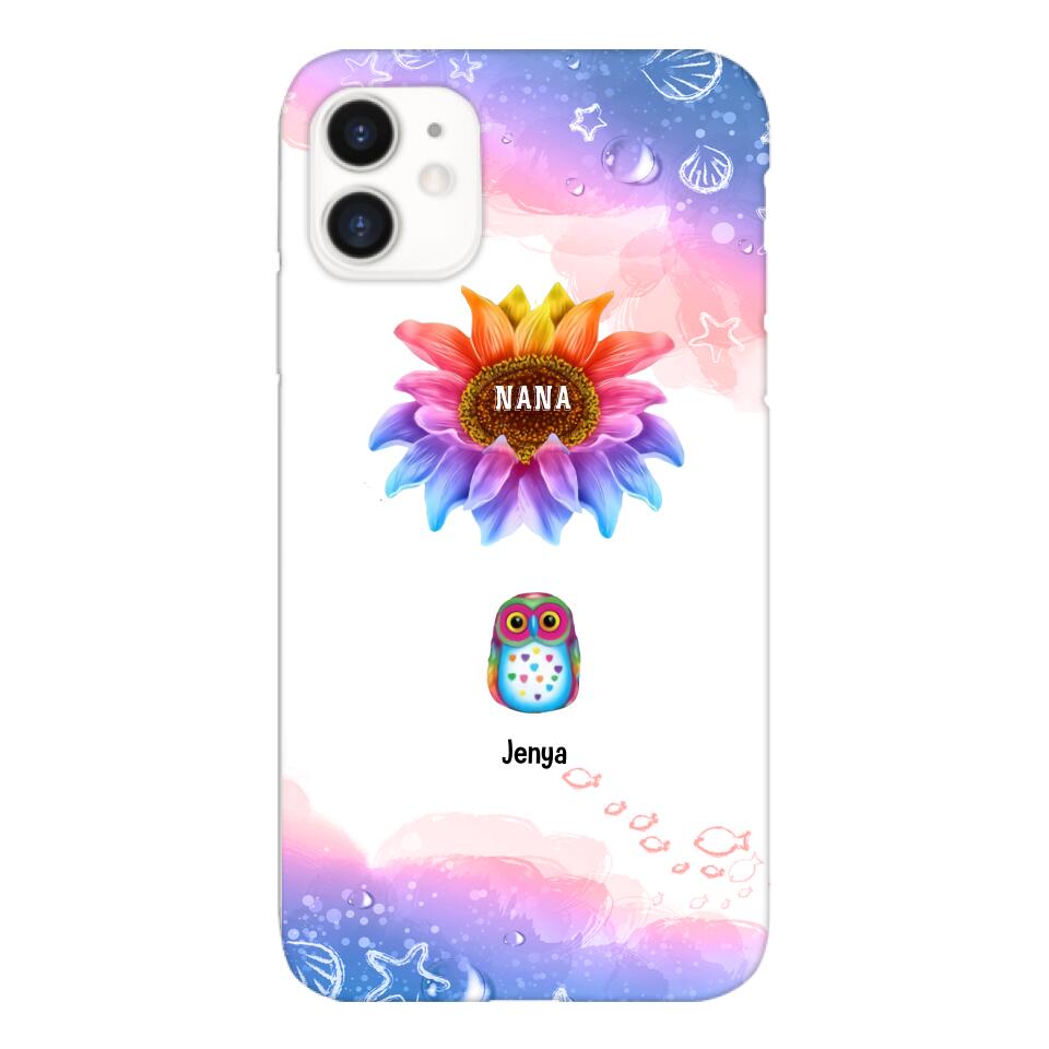 PERSONALIZED BLESSED TO BE CALLED NANA KID NAME PHONECASE V3Q