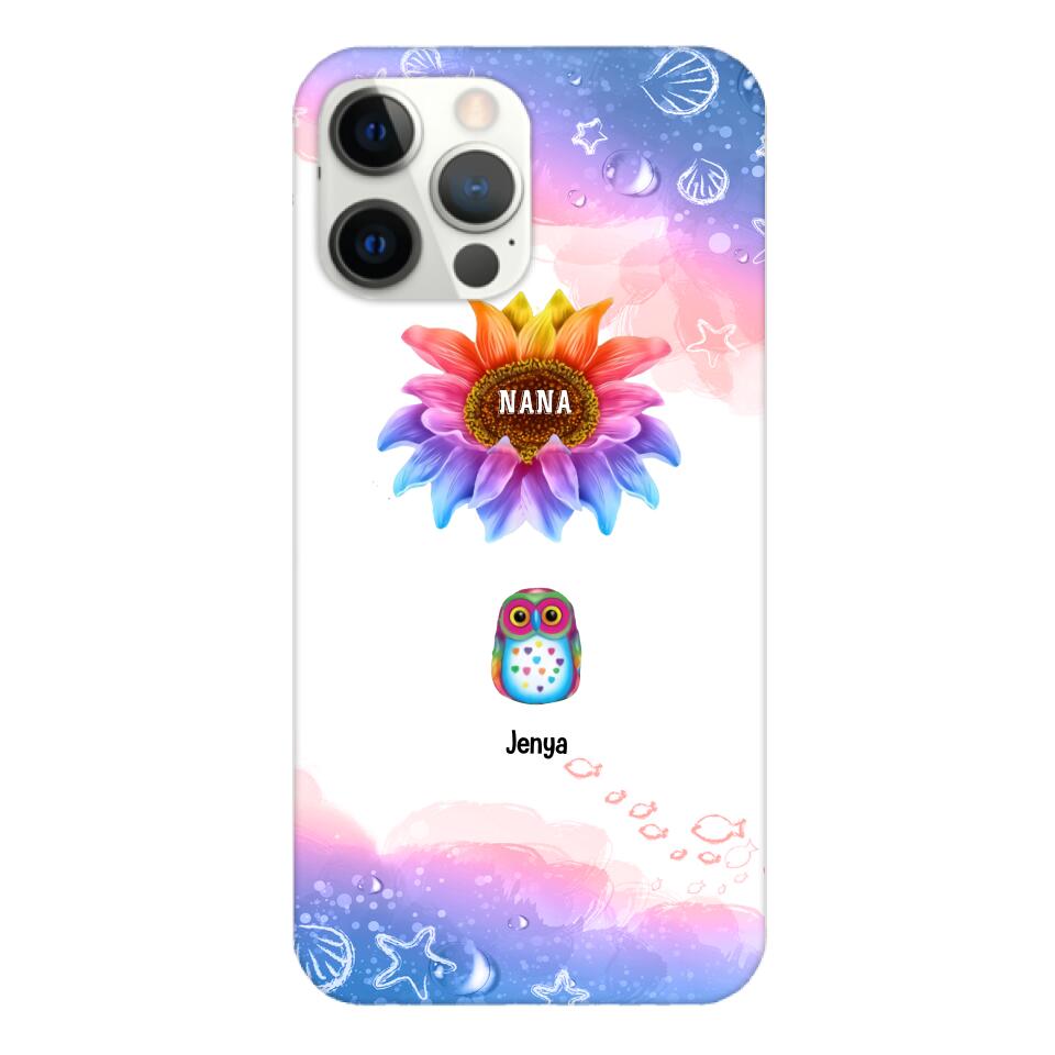 PERSONALIZED BLESSED TO BE CALLED NANA KID NAME PHONECASE V3Q