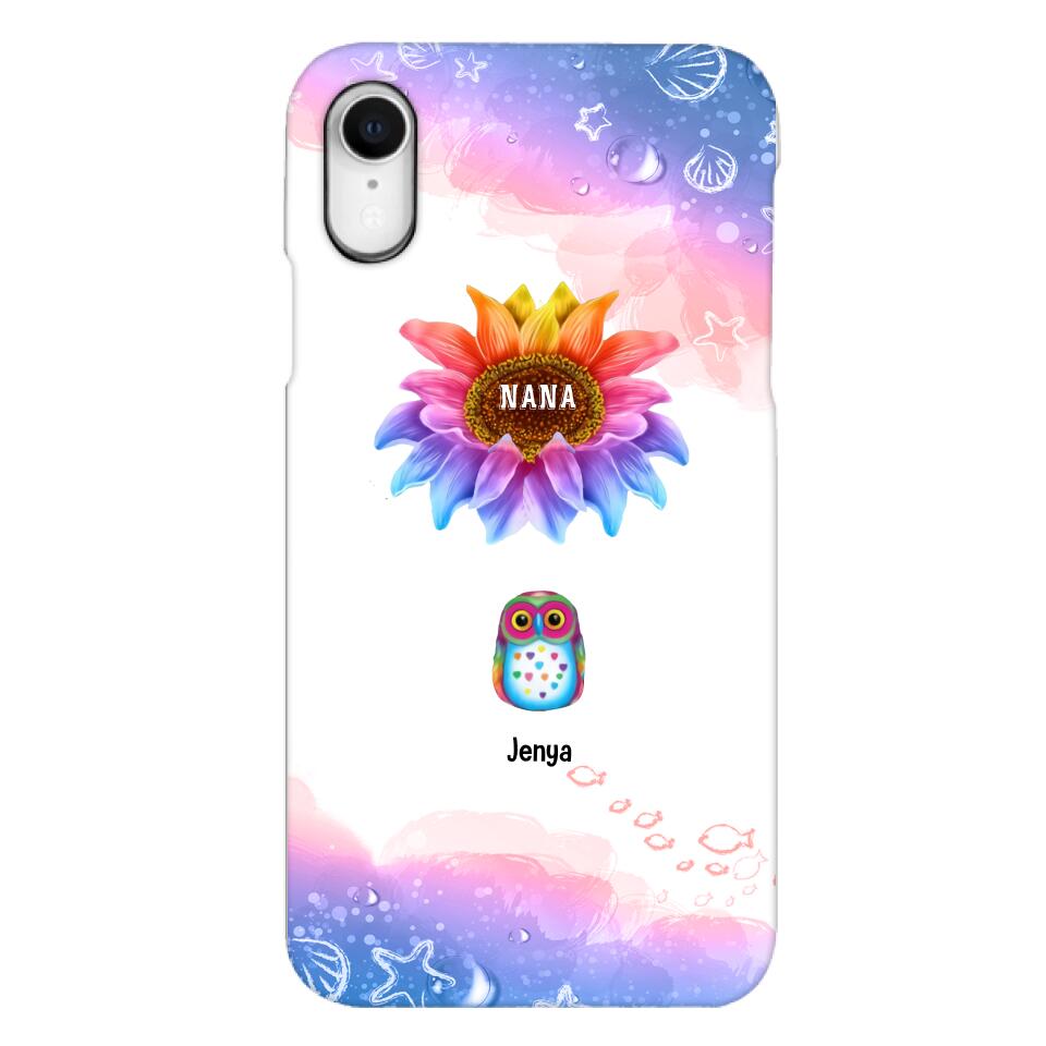 PERSONALIZED BLESSED TO BE CALLED NANA KID NAME PHONECASE V3Q