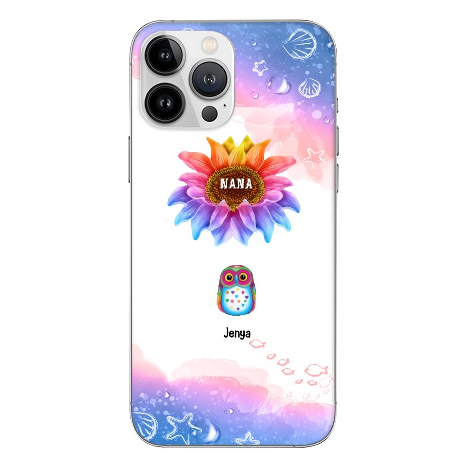 PERSONALIZED BLESSED TO BE CALLED NANA KID NAME PHONECASE V3Q