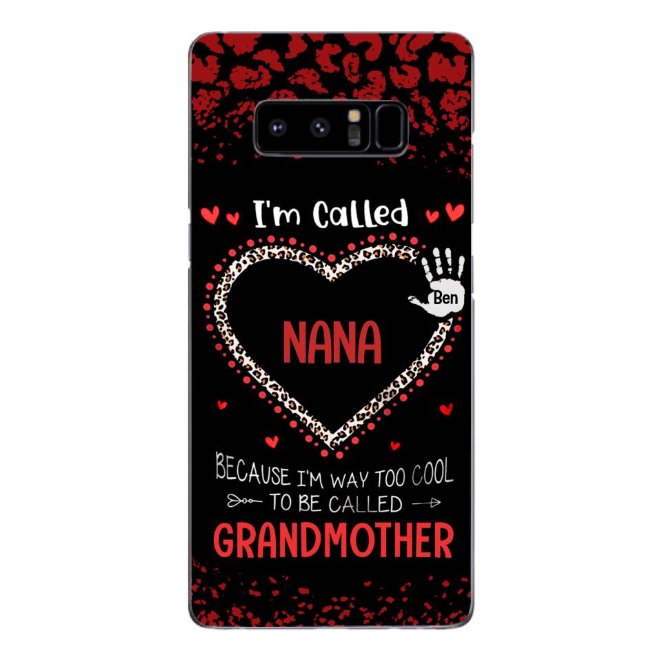 I'm called be nana Phonecase T3Q