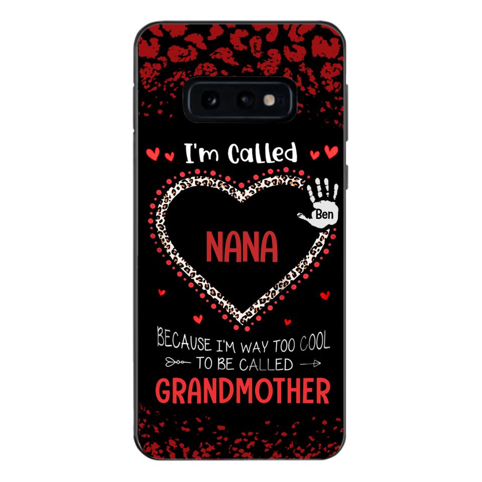 I'm called be nana Phonecase T3Q
