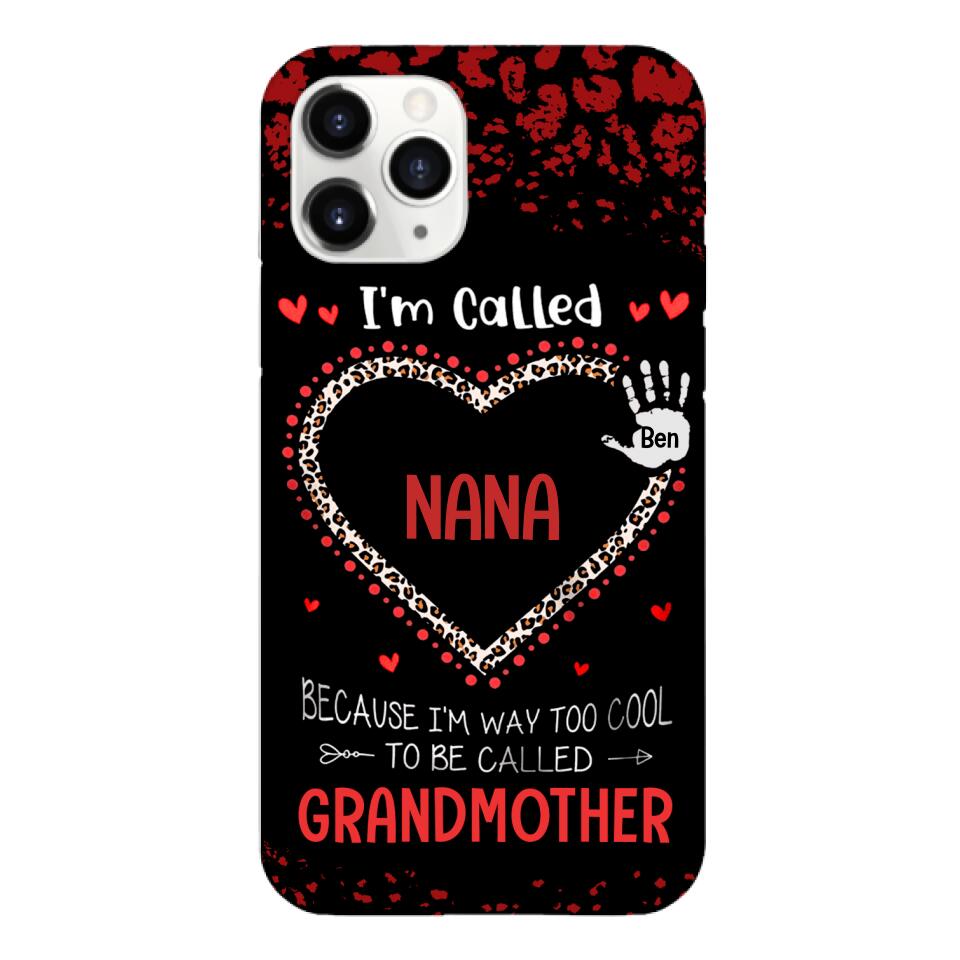 I'm called be nana Phonecase T3Q