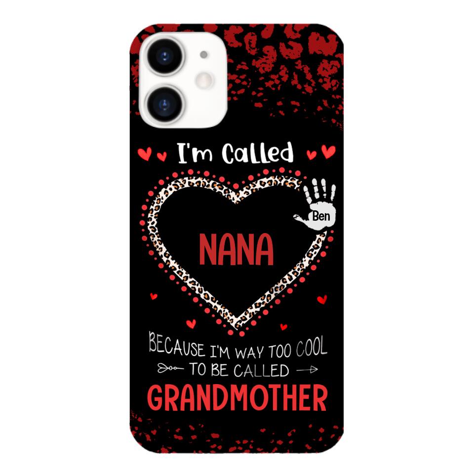 I'm called be nana Phonecase T3Q