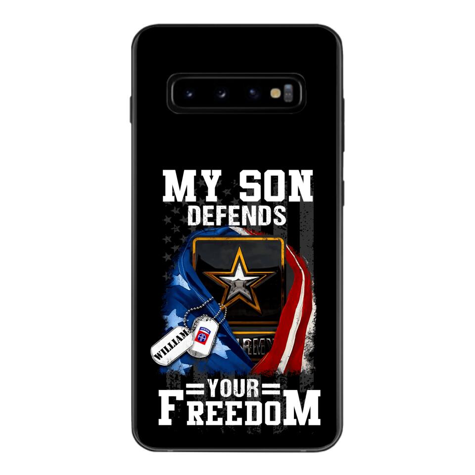My son defends freedom Phonecase 3T