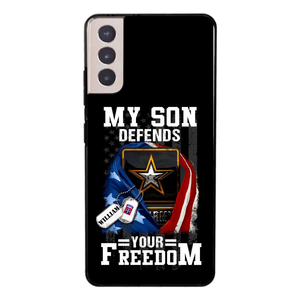 My son defends freedom Phonecase 3T