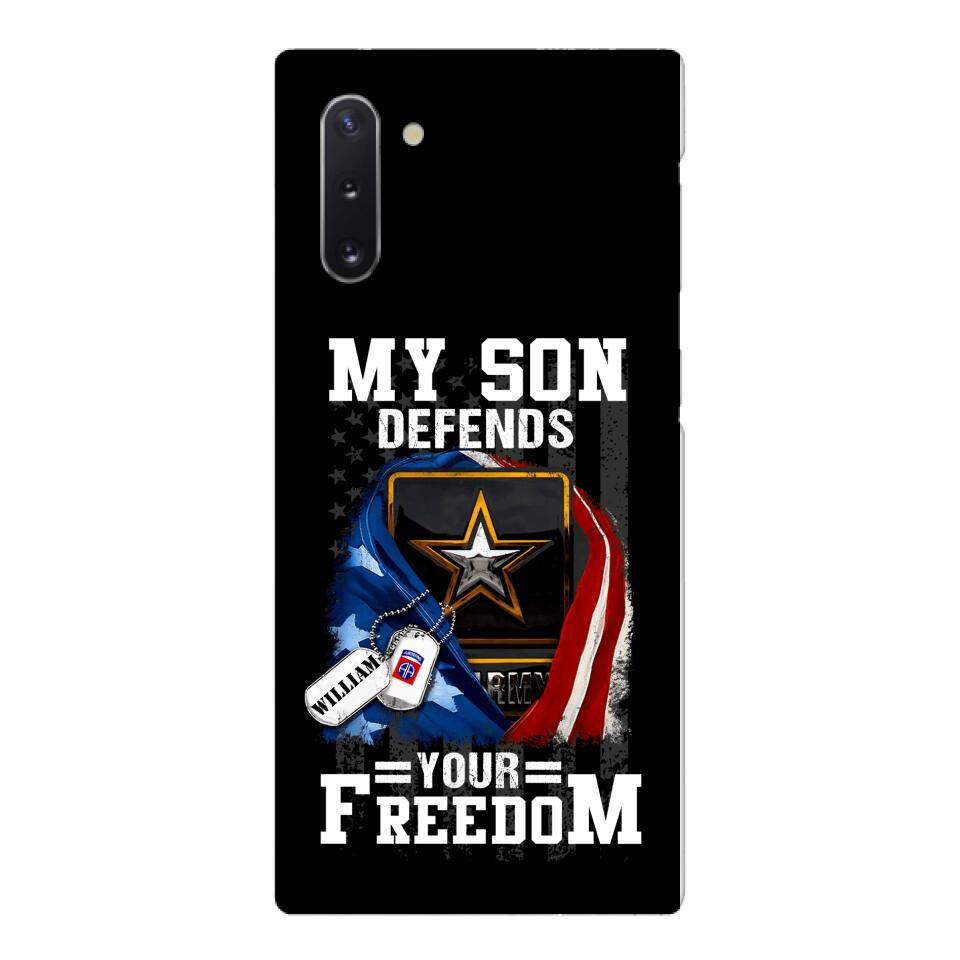 My son defends freedom Phonecase 3T