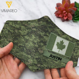 Personalized Canadian Soldier Normal Mask Printed 22MAR-LN16