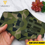 Personalized Swedish Soldier Normal Mask Printed 22MAR-LN16