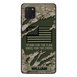 PERSONALIZED U.S VETERAN CAMO PHONECASE QTTN1803
