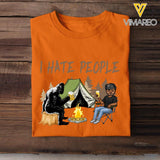 PERSONALIZED I HATE PEOPLE CAMPING BIGFOOT TSHIRT QTDT1803
