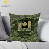 PERSONALIZED CANADIAN VETERAN CAMO PILLOW QTTQ1903