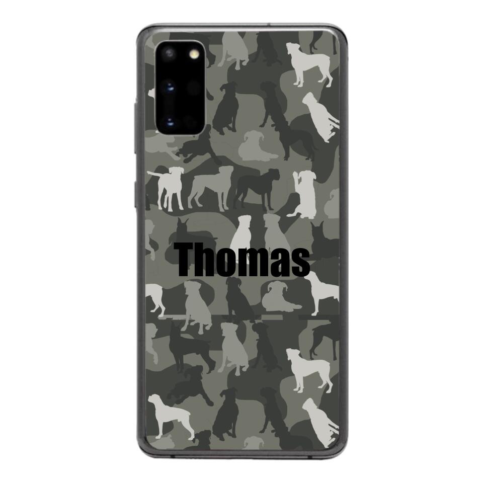 Boxer camo Phonecase T3Q