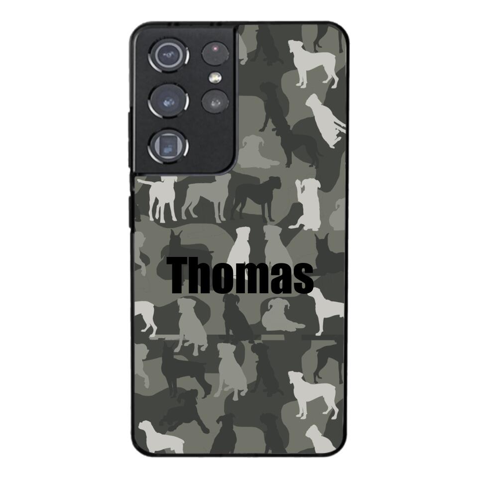 Boxer camo Phonecase T3Q