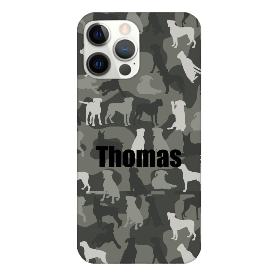 Boxer camo Phonecase T3Q