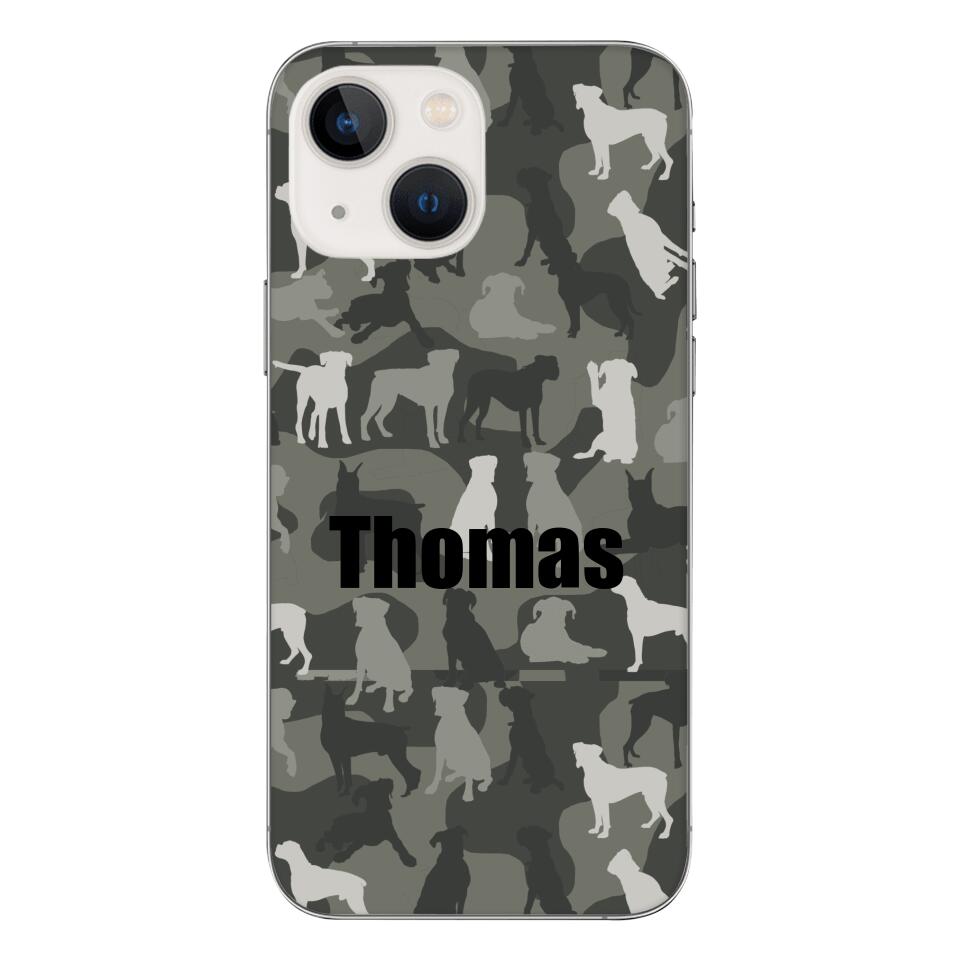Boxer camo Phonecase T3Q