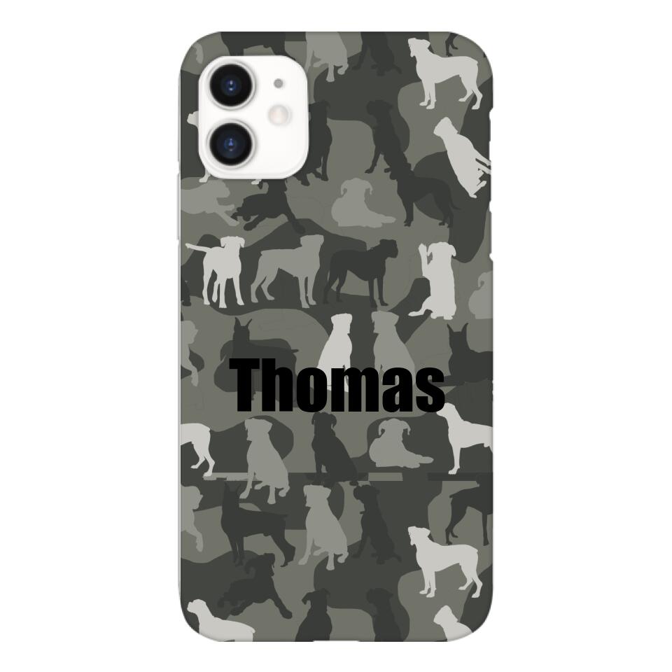 Boxer camo Phonecase T3Q