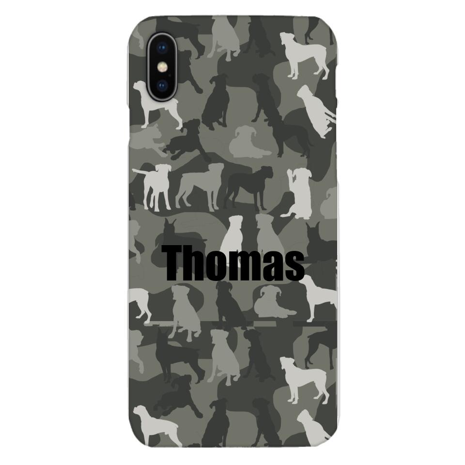 Boxer camo Phonecase T3Q
