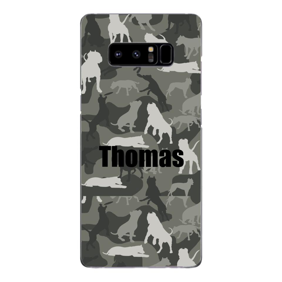 Pitbull camo Phonecase T3Q