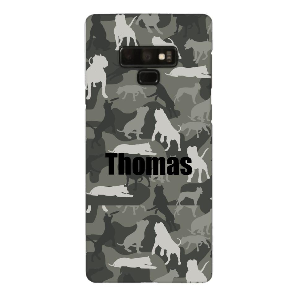 Pitbull camo Phonecase T3Q